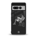 despair back phone cover | glass case for google pixel 7 pro