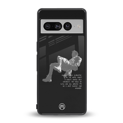 despair back phone cover | glass case for google pixel 7 pro