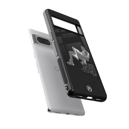 despair back phone cover | glass case for google pixel 7 pro