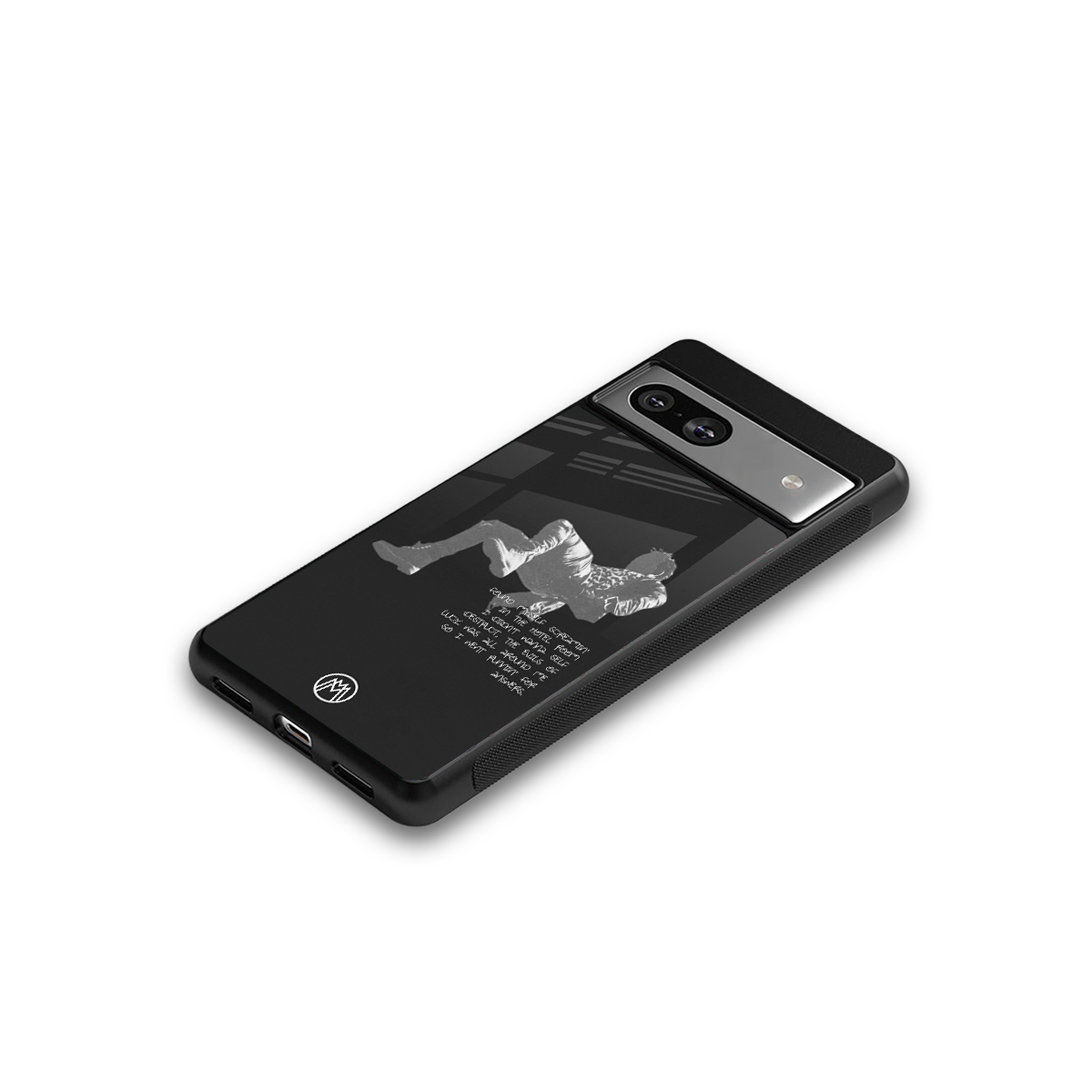 despair back phone cover | glass case for Google Pixel 7A