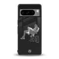 despair back phone cover | glass case for google pixel 8 pro