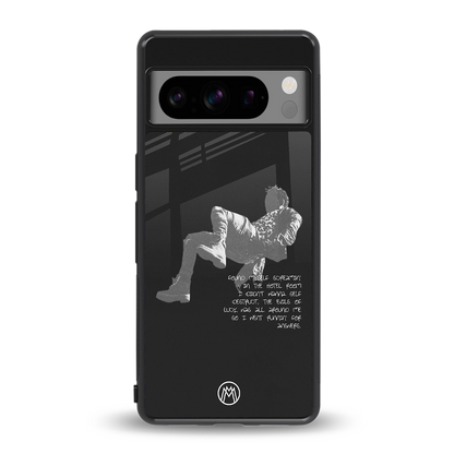 despair back phone cover | glass case for google pixel 8 pro