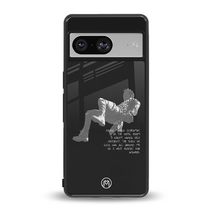 despair back phone cover | glass case for Google Pixel 8
