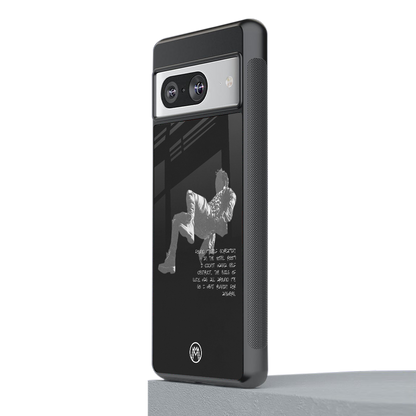 despair back phone cover | glass case for Google Pixel 8