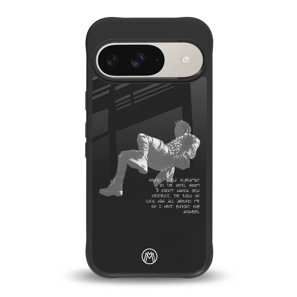 despair back phone cover | glass case for google pixel 9
