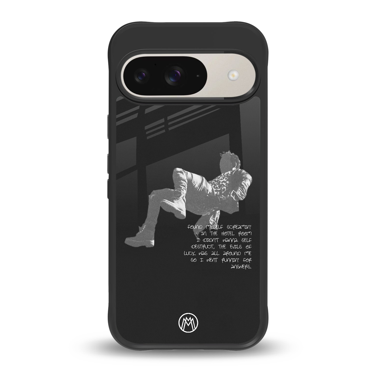 despair back phone cover | glass case for google pixel 9
