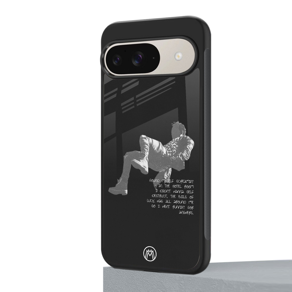 despair back phone cover | glass case for google pixel 9