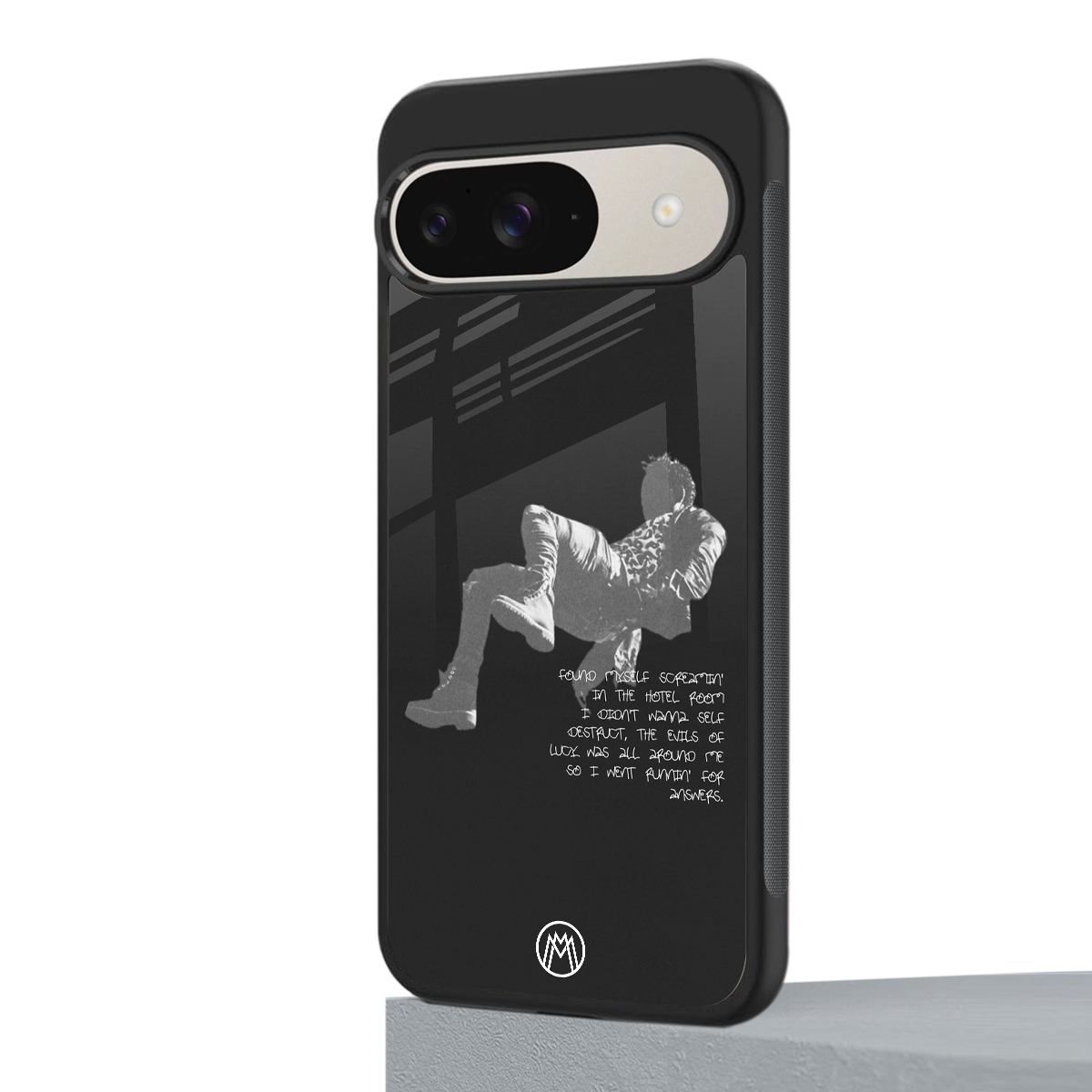 despair back phone cover | glass case for google pixel 9