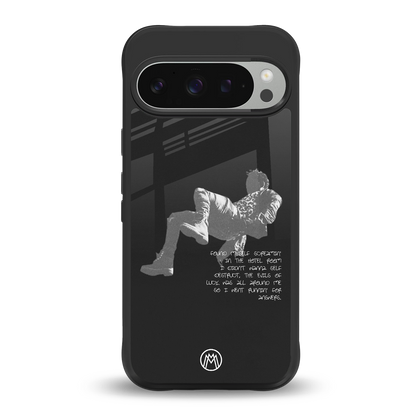 despair back phone cover | glass case for google pixel 9 pro xl