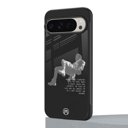 despair back phone cover | glass case for google pixel 9 pro xl