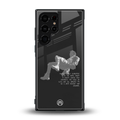 despair back phone cover | glass case for samsung galaxy s23 ultra