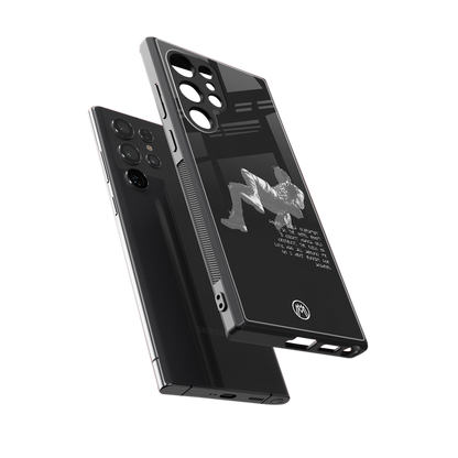 despair back phone cover | glass case for samsung galaxy s24 ultra