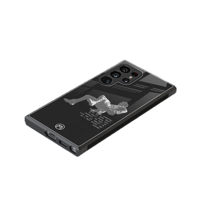 despair back phone cover | glass case for samsung galaxy s23 ultra