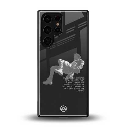 despair back phone cover | glass case for samsung galaxy s25 ultra