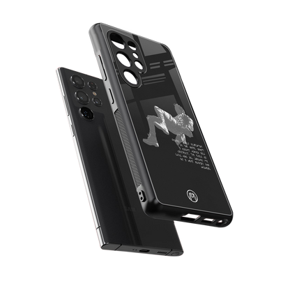 despair back phone cover | glass case for samsung galaxy s25 ultra