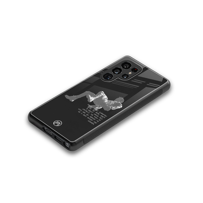 despair back phone cover | glass case for samsung galaxy s25 ultra