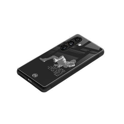 despair back phone cover | glass case for samsung galaxy s23 fe
