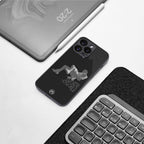 despair back phone cover | glass case for iphone 15 plus