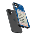 dessert menu back phone cover | glass case for iphone 16