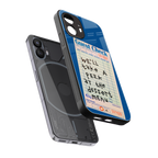 dessert menu back phone cover | glass case for nothing phone 2