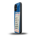 dessert menu back phone cover | glass case for nothing phone 2