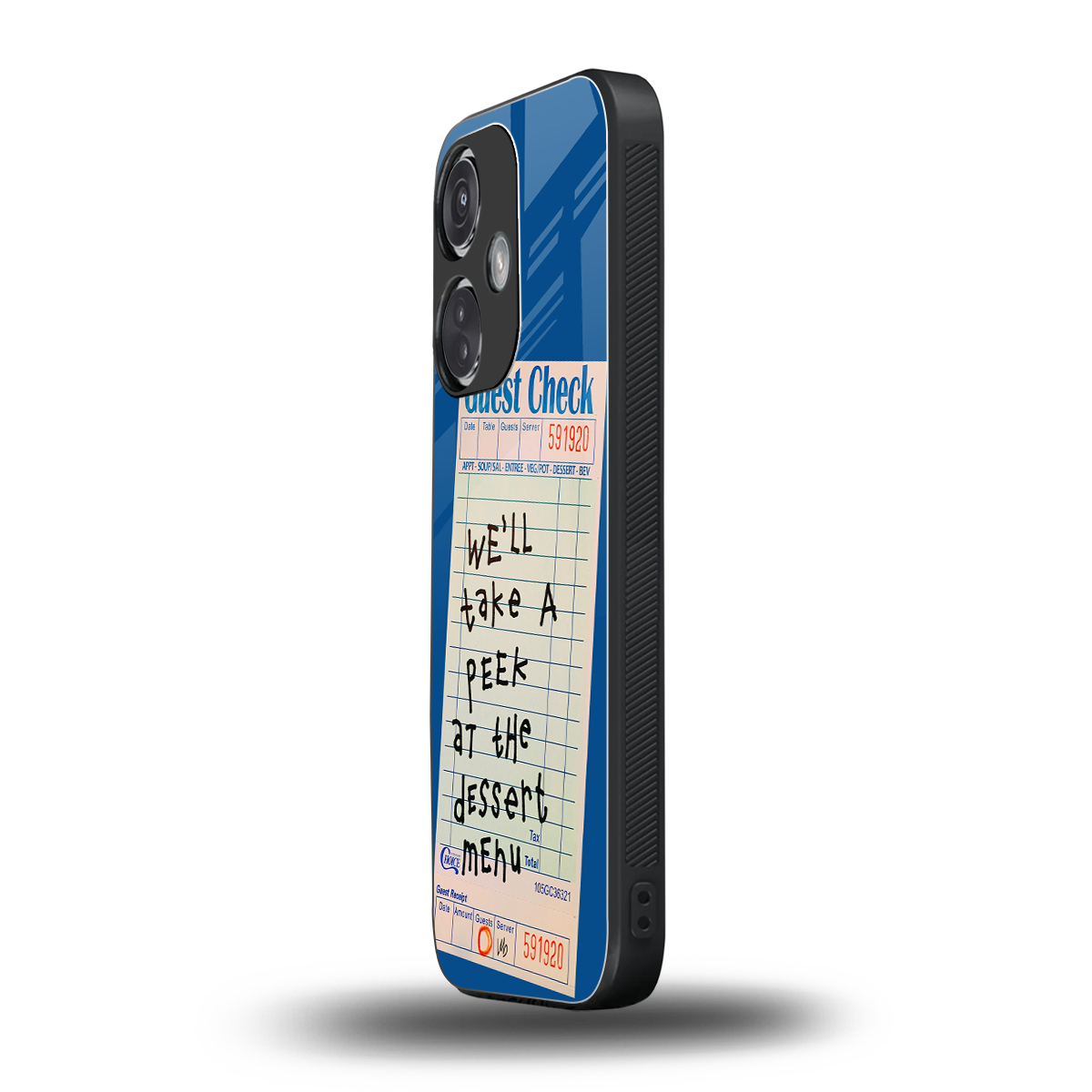 dessert menu back phone cover | glass case for oneplus nord ce 3