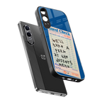 dessert menu back phone cover | glass case for oneplus nord ce 4 lite