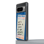 dessert menu back phone cover | glass case for google pixel 8 pro