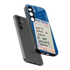 dessert menu back phone cover | glass case for samsung galaxy s23 plus