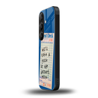 dessert menu back phone cover | glass case for samsung galaxy s23