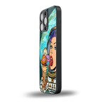 dessert space back phone cover | glass case for iphone 16 pro max