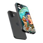 dessert space back phone cover | glass case for iphone 16