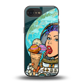 dessert space back phone cover | glass case for iphone 16e
