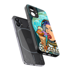 dessert space back phone cover | glass case for nothing phone 1