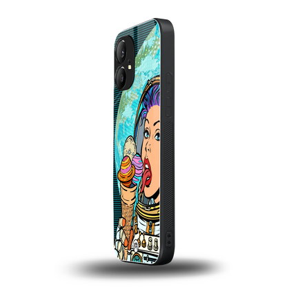 dessert space back phone cover | glass case for nothing phone 1