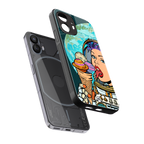 dessert space back phone cover | glass case for nothing phone 2