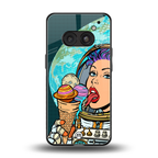 dessert space back phone cover | glass case for nothing phone 2a