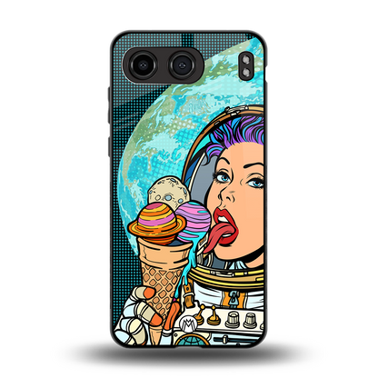 dessert space back phone cover | glass case for oneplus nord 4