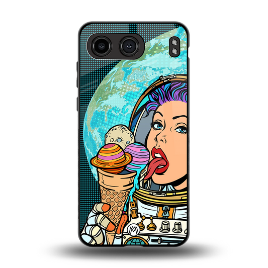 dessert space back phone cover | glass case for oneplus nord 4