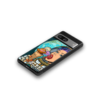 dessert space back phone cover | glass case for Google Pixel 8