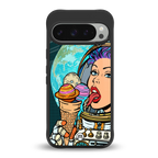 dessert space back phone cover | glass case for google pixel 9 pro