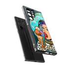 dessert space back phone cover | glass case for samsung galaxy s23 ultra