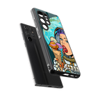 dessert space back phone cover | glass case for samsung galaxy s25 ultra