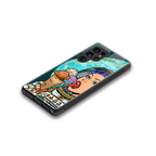 dessert space back phone cover | glass case for samsung galaxy s25 ultra