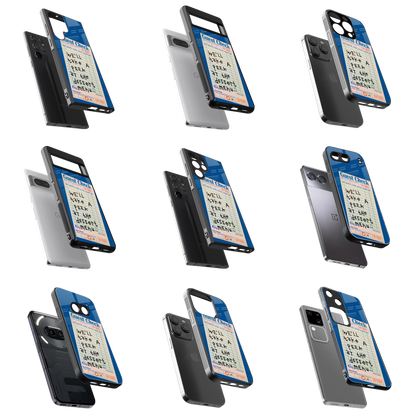 Durable Glass Back Mobile Case for iPhone, Samsung, OnePlus, Google Pixel, Redmi, Vivo, Oppo