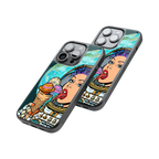 Protective Glass Back Phone Case Compatible with iPhone, Samsung, OnePlus, Pixel & More