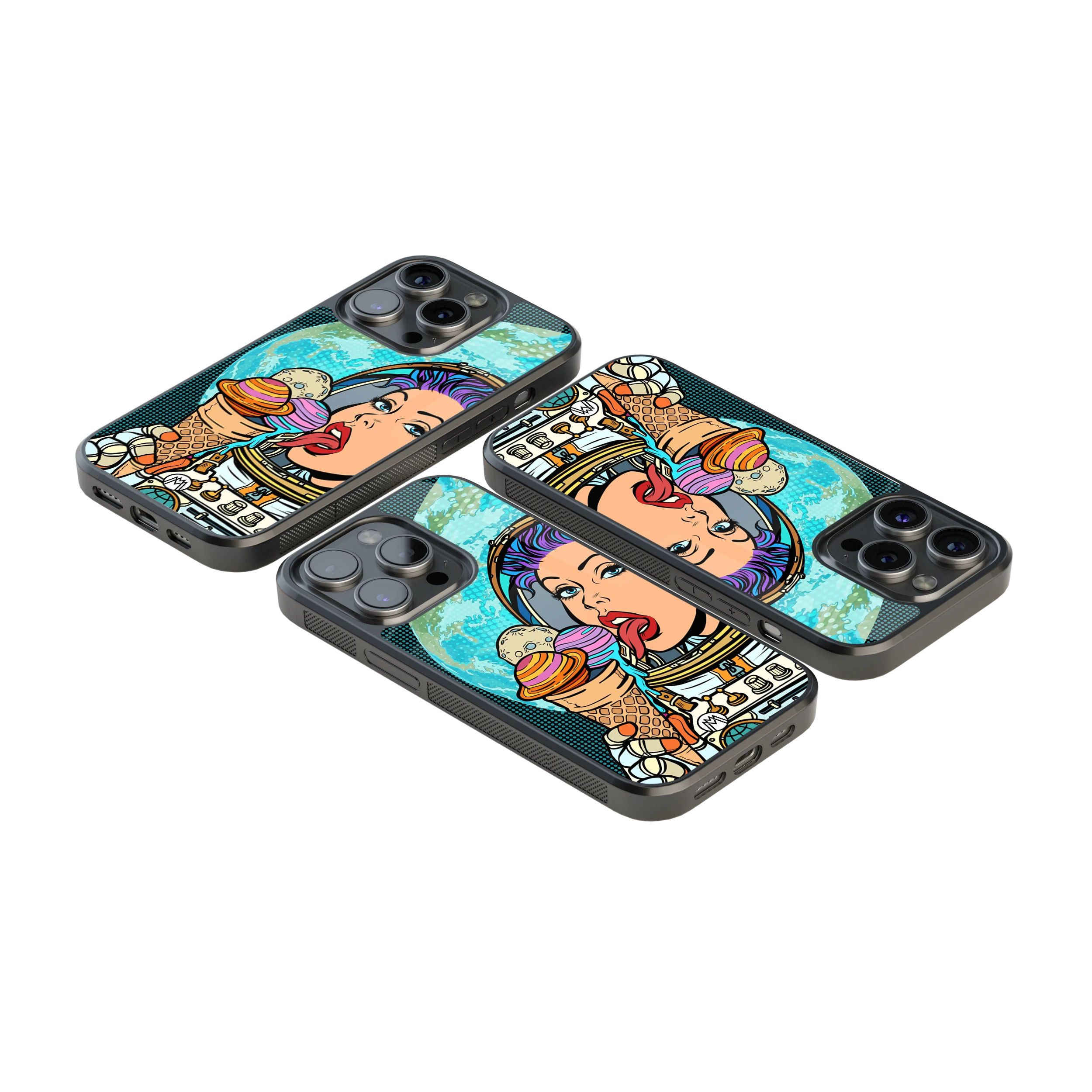 Luxury Glass Back Mobile Cover for iPhone, Samsung Galaxy, OnePlus, Pixel, Redmi & More