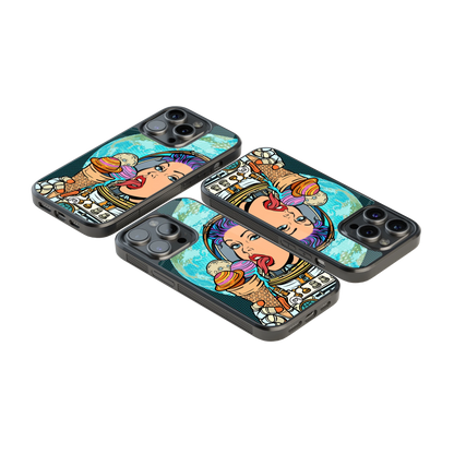 Luxury Glass Back Mobile Cover for iPhone, Samsung Galaxy, OnePlus, Pixel, Redmi & More