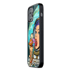 Slim Glass Back Phone Case for Multiple Brands – iPhone, Samsung, Redmi, OnePlus, Oppo, Vivo