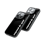 Protective Glass Back Phone Case Compatible with iPhone, Samsung, OnePlus, Pixel & More